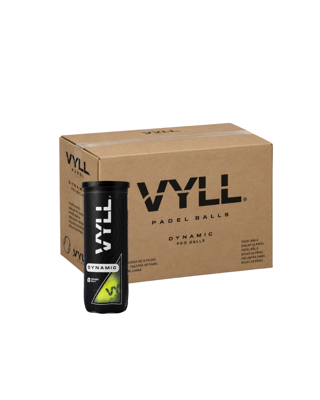VYLL DYNAMIC - CAJA CON 24 TUBOS